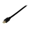 StarTech.com 6ft (2m) Mini DisplayPort uz VGA kabelis - Aktīvs Mini DP uz VGA adaptera kabelis - 1080p video - mDP 1.2 vai Thunderbolt 1/2 Mac/PC uz VGA monitoru/projektoru - pārveidotājs