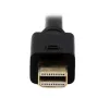 StarTech.com 6ft (2m) Mini DisplayPort uz VGA kabelis - Aktīvs Mini DP uz VGA adaptera kabelis - 1080p video - mDP 1.2 vai Thunderbolt 1/2 Mac/PC uz VGA monitoru/projektoru - pārveidotājs