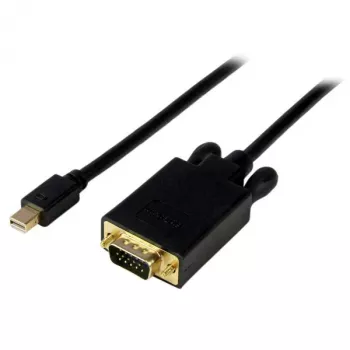StarTech.com 10ft (3m) Mini DisplayPort uz VGA adaptera kabelis – mDP uz VGA 1920x1200 - Melns