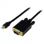 StarTech.com 10ft (3m) Mini DisplayPort uz VGA adaptera kabelis – mDP uz VGA 1920x1200 - Melns