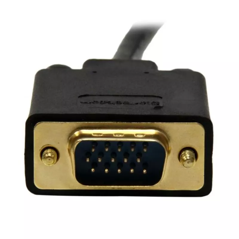 StarTech.com 10ft (3m) Mini DisplayPort uz VGA adaptera kabelis – mDP uz VGA 1920x1200 - Melns
