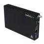 StarTech.com Gigabit Ethernet šķiedras mediju pārveidotājs ar atvērtu SFP slotu