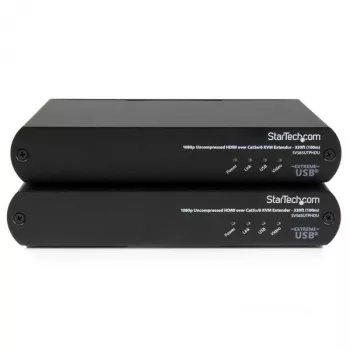 StarTech.com USB HDMI KVM pagarinātājs pa Cat 5e / Cat 6 ar 1080p nekompresētu video - 100m