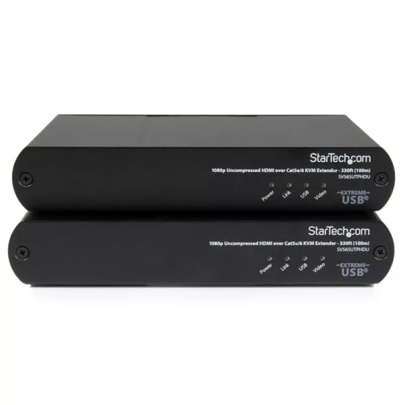 StarTech.com USB HDMI KVM pagarinātājs pa Cat 5e / Cat 6 ar 1080p nekompresētu video - 100m