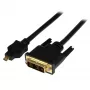 StarTech.com 2m Micro HDMI uz DVI-D kabelis - Micro HDMI Type-D uz DVI-D viena savienojuma monitors/projektors