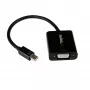StarTech.com Mini DisplayPort uz VGA adapteris - Aktīvs Mini DP uz VGA pārveidotājs - 1080p video - mDP vai Thunderbolt 1/2 Mac/PC uz VGA monitoru/projektoru/displeju - mDP 1.2 uz VGA sargspraudnis - Melns