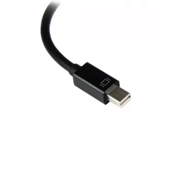 StarTech.com Mini DisplayPort uz VGA adapteris - Aktīvs Mini DP uz VGA pārveidotājs - 1080p video - mDP vai Thunderbolt 1/2 Mac/PC uz VGA monitoru/projektoru/displeju - mDP 1.2 uz VGA sargspraudnis - Melns