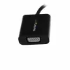StarTech.com Mini DisplayPort uz VGA adapteris - Aktīvs Mini DP uz VGA pārveidotājs - 1080p video - mDP vai Thunderbolt 1/2 Mac/PC uz VGA monitoru/projektoru/displeju - mDP 1.2 uz VGA sargspraudnis - Melns