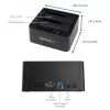 StarTech.com Divu nodalījumu cietā diska dublikators, autonoms USB 3.0 (5 Gbps) / eSATA uz 2.5/3.5 collu SATA III HDD/SSD klonētājs/kopētājs, cietā diska dokstacija, cietā diska klonētājs