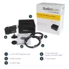 StarTech.com Divu nodalījumu cietā diska dublikators, autonoms USB 3.0 (5 Gbps) / eSATA uz 2.5/3.5 collu SATA III HDD/SSD klonētājs/kopētājs, cietā diska dokstacija, cietā diska klonētājs
