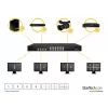 StarTech.com 4x4 HDMI Matricas Slēdzis ar Attēlu Attēlā Multiviewer vai Video Sienu