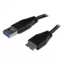 StarTech.com Slim Micro USB 3.0 kabelis - vīriešu/vīriešu - 3m (10ft)