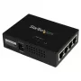 StarTech.com 4-Portu Gigabit Midspan PoE+ Inžektors - 802.3at/af