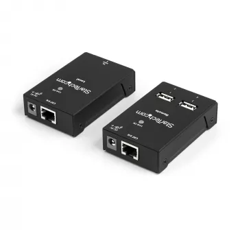 StarTech.com 4 portu USB 2.0 pagarinātājs pa Cat5/Cat6 kabeli - 40m