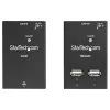 StarTech.com 4 portu USB 2.0 pagarinātājs pa Cat5/Cat6 kabeli - 40m
