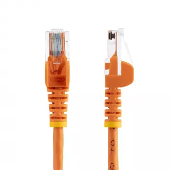 StarTech.com Cat5e savienojuma kabelis ar aizsargātiem RJ45 savienotājiem - 2 m, oranžs