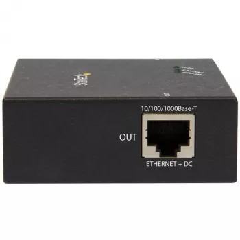 StarTech.com 1-Port Gigabit PoE+ pagarinātājs - 802.3at un 802.3af - 100 m (330 pēdas)
