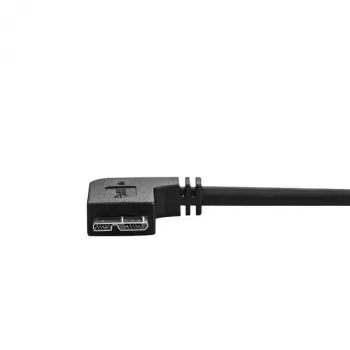 StarTech.com Slim Micro-USB 3.0 kabelis - vīriešu/vīriešu - taisnleņķa Micro USB - 2m (6 pēdas)