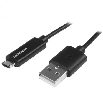 StarTech.com Micro-USB kabelis ar LED uzlādes indikatoru - Vīriešu/Vīriešu - 1m (3ft)