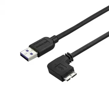 StarTech.com USB 3.0 Micro USB kabelis - taisns A / leņķveida Micro-B - 0,5m