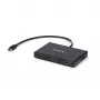 StarTech.com 3-Portu daudzmonitoru adapteris - Mini DisplayPort uz HDMI MST centrmezgls - trīskāršs 1080p vai divkāršs 4K 30Hz - video sadalītājs paplašinātā darbvirsmas režīmā tikai Windows - mDP 1.2 uz 3x HDMI
