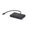 StarTech.com 3-Portu daudzmonitoru adapteris - Mini DisplayPort uz HDMI MST centrmezgls - trīskāršs 1080p vai divkāršs 4K 30Hz - video sadalītājs paplašinātā darbvirsmas režīmā tikai Windows - mDP 1.2 uz 3x HDMI