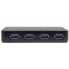StarTech.com 4-Portu USB 3.0 Hubs ar īpašu uzlādes portu - 1 x 2.4A ports