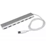 StarTech.com 7 portu USB 3.0 centrmezgls, USB-A uz 7x USB-A, 5 Gbps, izturīgs, ar barošanas bloku