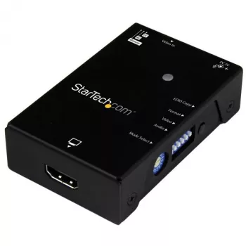 StarTech.com EDID emulators HDMI displejiem - 1080p, Melns, Tērauds, RoHS, CE, FCC, 1920 x 1080 pikseļi, 720p, 1080p, HDMI