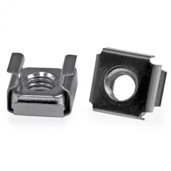 StarTech.com M6 būrspriegotāji - 100 iepakojumā, būrspriegotājs, Tērauds, Nerūsējošais tērauds, M6, CE, TAA, REACH, 13 mm