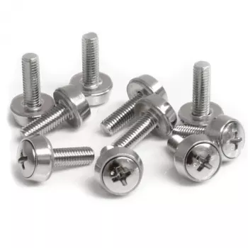 StarTech.com M5 x 12mm – Montāžas skrūves – 100 iepakojumā