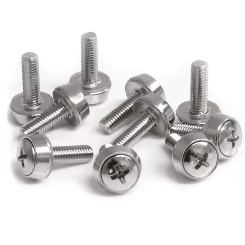 StarTech.com M5 x 12mm – Montāžas skrūves – 100 iepakojumā
