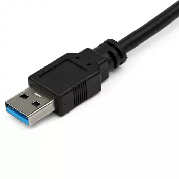 StarTech.com USB 3.0 uz Gigabit Ethernet adapteris ar diviem USB 3.0 portiem, 30cm kabelis