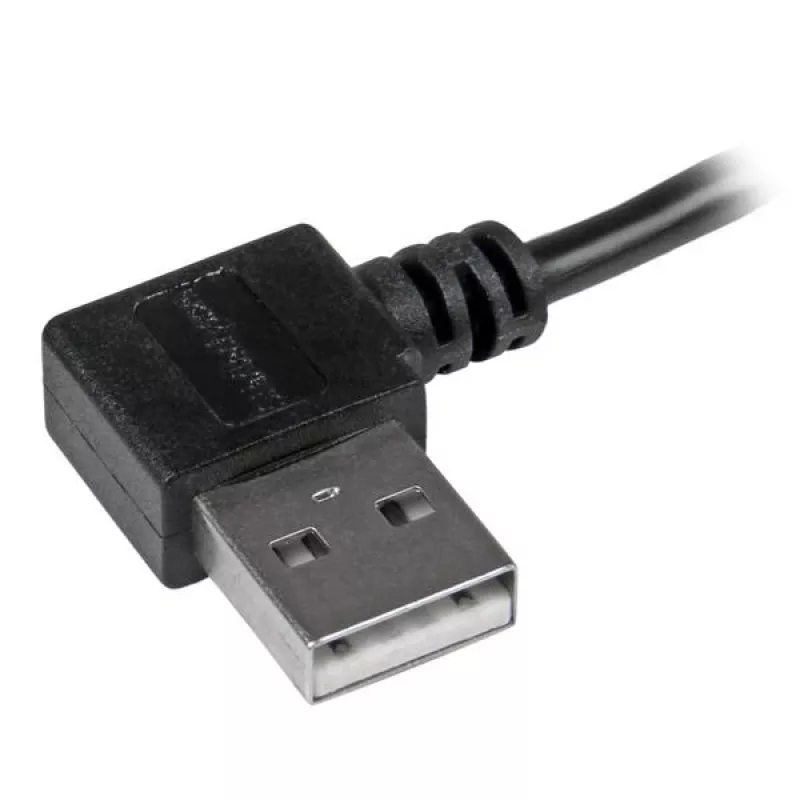 StarTech.com Micro-USB kabelis ar taisnleņķa savienotājiem - vīriešu/vīriešu - 2m