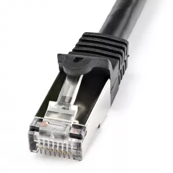 StarTech.com Cat6 Patch Kabelis - Ekranēts (SFTP) - 1 m, Melns