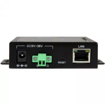 StarTech.com 2-Port Serial-to-IP Ethernet Device Server - RS232 - Metāla un Montējams