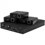 StarTech.com 3-Port HDBaseT pagarinātāju komplekts ar 3 uztvērējiem - 1x3 HDMI pārraide pa CAT5e - līdz 4K