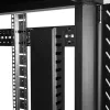 StarTech.com Vertikālais kabeļu organizētājs ar pirkstu kanāliem - 0U - 3 pēdas