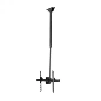 StarTech.com Griestu TV Kronšteins - Pilnas Kustības Universāls Piekarināms Viena Ekrāna Kronšteins ar Regulējamu Teleskopisko Stabu - Slīpums / Pagrieziens - VESA Kronšteins 32 inch-75 inch Displejiem