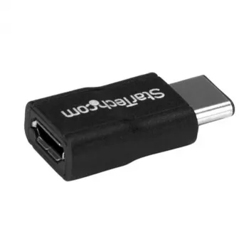 StarTech.com USB-C uz Micro-USB adapteris - vīrietis/sieviete - USB 2.0, melns