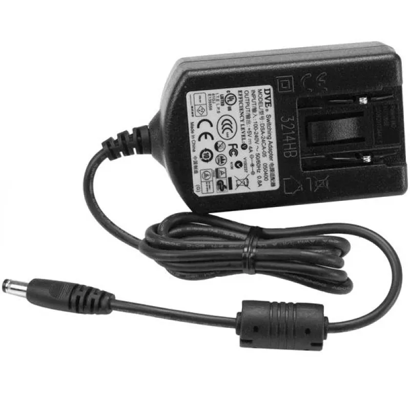 StarTech.com līdzstrāvas barošanas adapteris - 5V, 4A, universāls, iekštelpām, 110-240 V, 5 V, 0,8 A, 4 A
