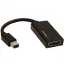 StarTech.com Mini DisplayPort uz HDMI adapteris - Aktīvs mDP 1.4 uz HDMI 2.0 video pārveidotājs - 4K 60Hz - Mini DP vai Thunderbolt 1/2 Mac/PC uz HDMI monitoru/TV/Displeju - mDP uz HDMI dongle