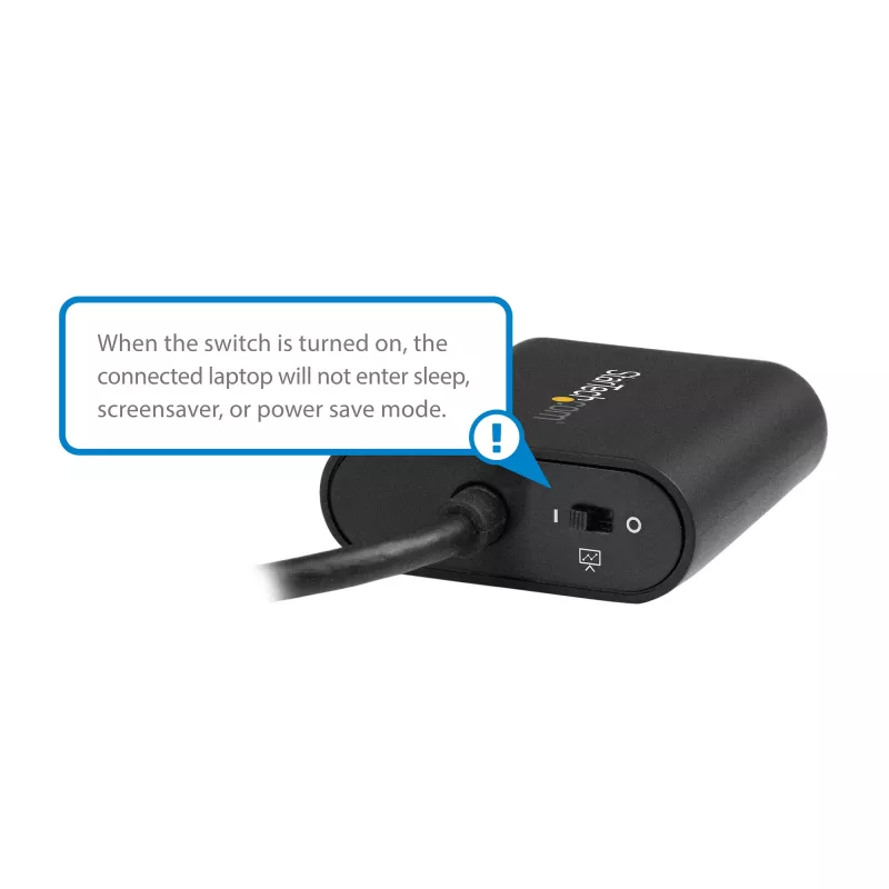 StarTech.com USB-C uz HDMI adapteris ar prezentācijas režīma slēdzi — 4K 60Hz
