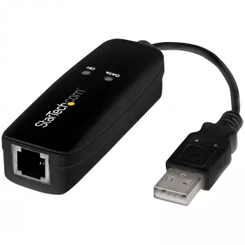StarTech.com USB 2.0 ārējais 56K modems - dial-up un faksa modems ar V.92 atbalstu