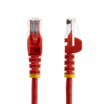 StarTech.com Cat5e Ethernet Patch Kabelis ar Snagless RJ45 Savienotājiem - 0,5 m, Sarkans