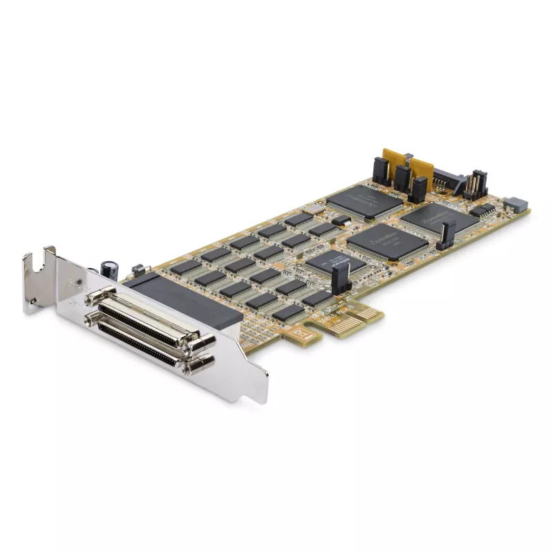 StarTech.com 16-portu zema profila seriālā karte - RS232 - PCI Express