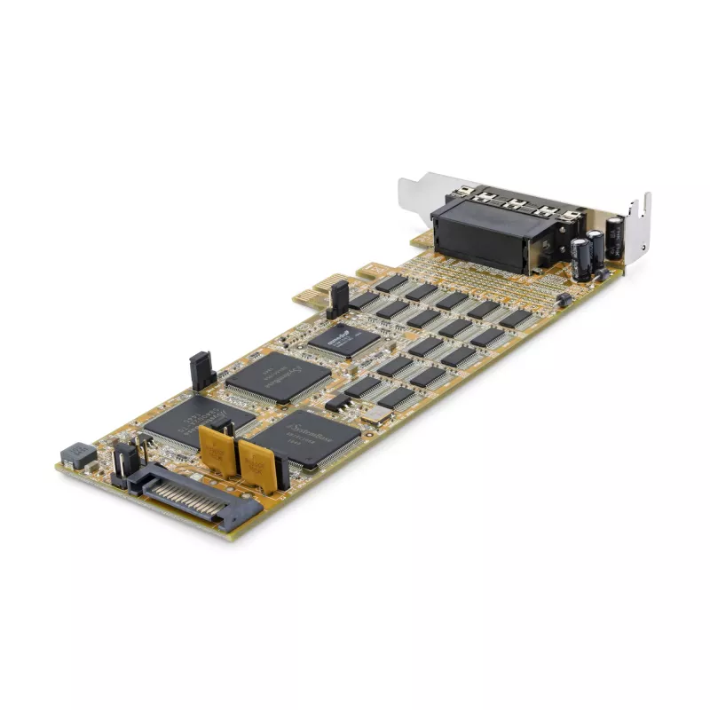 StarTech.com 16-portu zema profila seriālā karte - RS232 - PCI Express