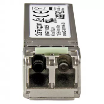 StarTech.com Cisco Meraki MA-SFP-10GB-SR saderīgs SFP+ modulis - 10GBASE-SR, 10 Gb/s, daudzmodu šķiedra, LC, 300 m, 850 nm, DDM