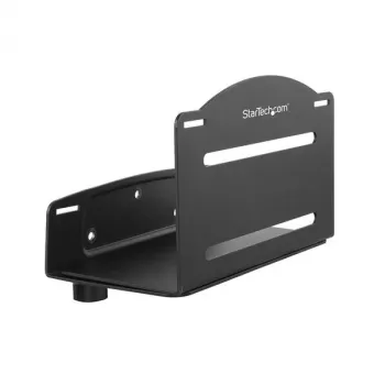 StarTech.com CPU Mount - regulējams datora sienas stiprinājums, universāls, 10 kg, melns, tērauds, vertikāls