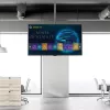 StarTech.com TV griestu stiprinājums - pilnas kustības universāls piekarināms viena ekrāna stiprinājums ar regulējamu teleskopisku īsu stabu - slīpums / pagriešana - VESA kronšteins 32”-75 collu displejiem